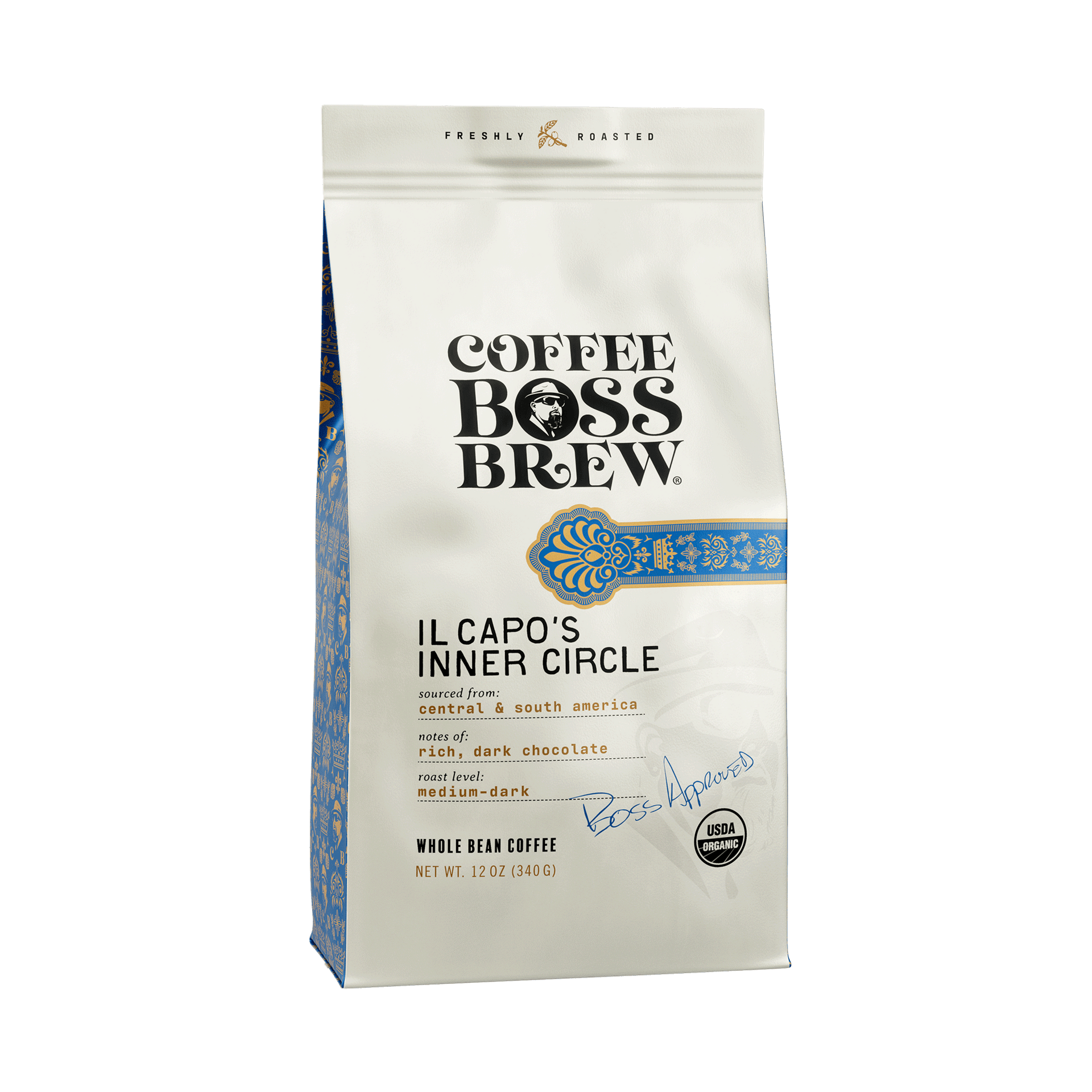 カーナビ coffee boss Il Capo's Inner Circle Rich, Dark Chocolate | Coffee Boss Brew